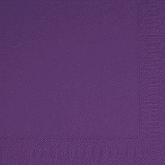 1000 DUNI Servietten, plum, 3-lag., 33x33 cm, 1/4 Falz 165531