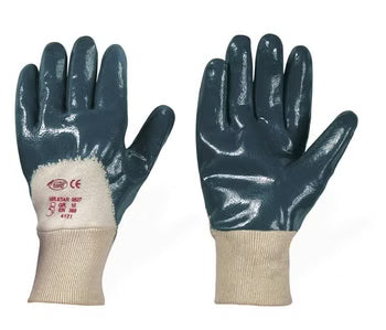 12 Paar Nitril-Handschuhe blau, Gr. 9