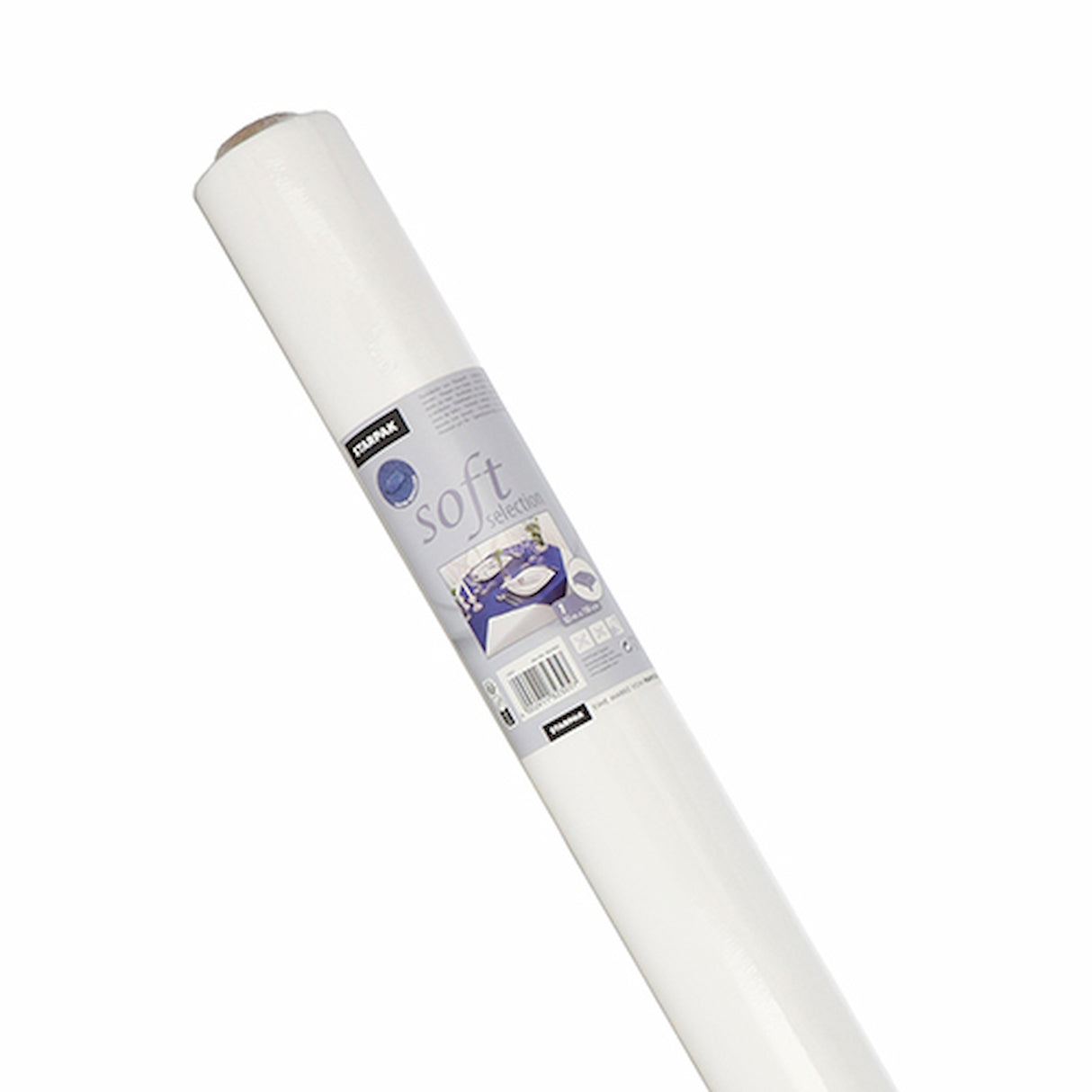 1 Papstar Vlies Tischdecke weiss "soft selection" 10 x 118 m 82305