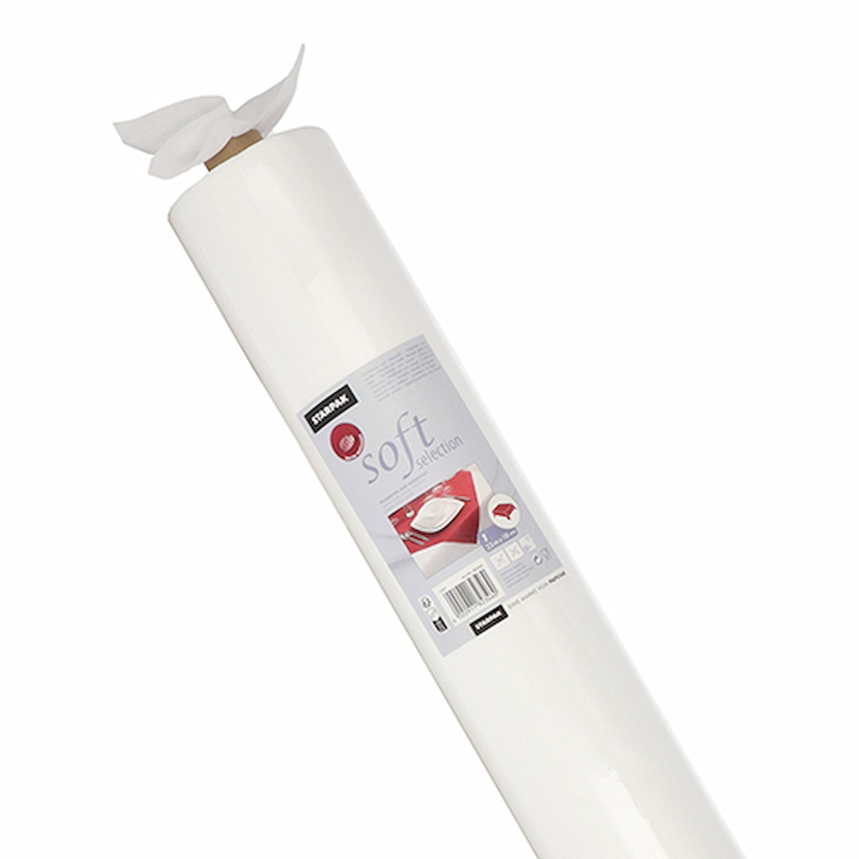 1 Papstar Vlies Tischdecke weiss "soft selection" 25 x 118 m 82346