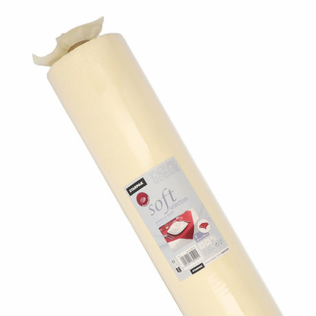 1 Papstar Vlies Tischdecke creme "soft selection" 40 x 118 m 84192