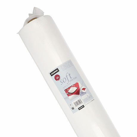 1 Papstar Vlies Tischdecke weiss "soft selection" 40 x 118 m 84196