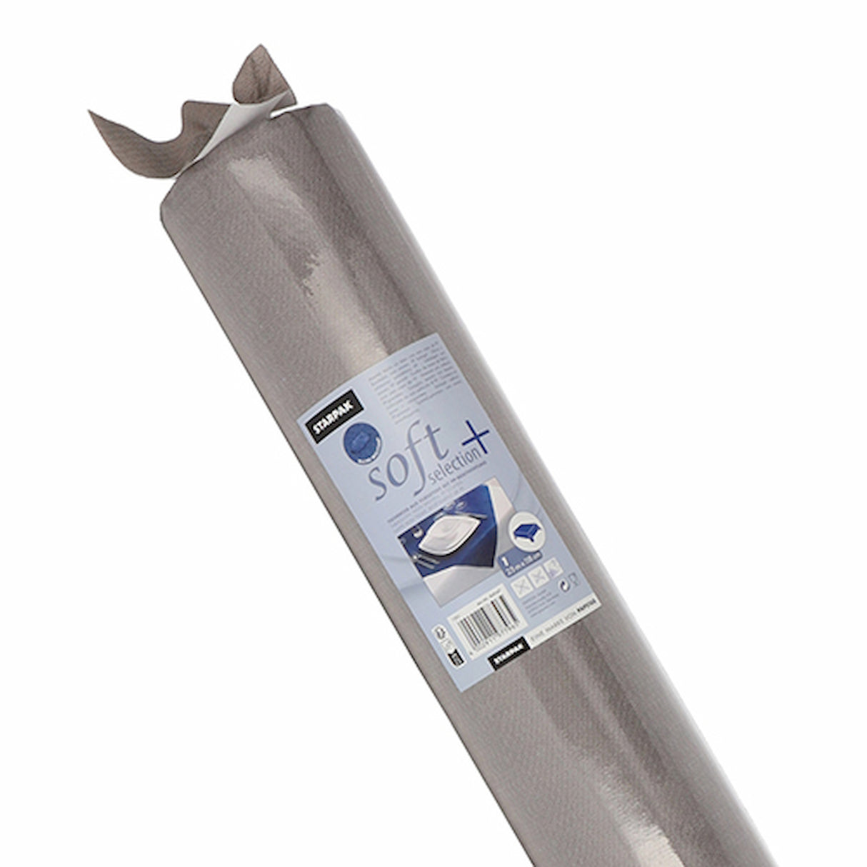 1 Papstar Vlies Tischdecke grau "soft selection plus" 25 x 118 m 84947