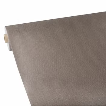 1 Papstar Vlies Tischdecke, grau "soft selection plus" 25 x 1,18 m, 84947