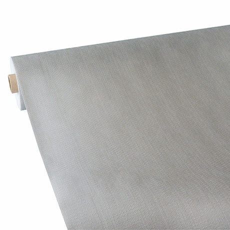 1 Papstar Vlies Tischdecke silber "soft selection plus" 25 m x 118 m 86047