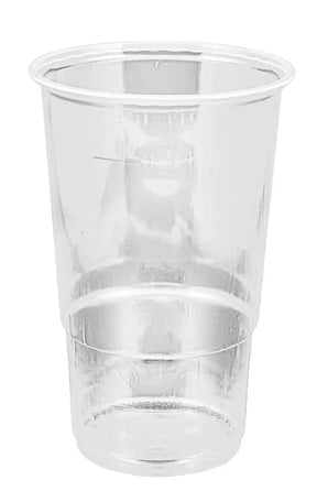 100 Trinkbecher PP  klar-glatt mit Eichstrich transparent 300 ml 08488