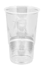 100 Trinkbecher PP  klar-glatt mit Eichstrich transparent 300 ml 08488