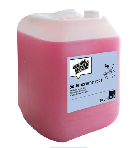 Clean + Clever Seifencreme Rosé 10 ltr. Kanister