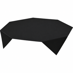 100 Bio Dunicel® Mitteldecken schwarz, 84 cm x 84 cm, 210365