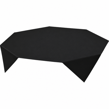 100 Bio Dunicel® Mitteldecken schwarz, 84 cm x 84 cm, 210365