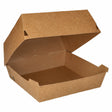 300 Hamburgerboxen Pappe Nature, 11,5 x 10,5 x 8,0 cm, 234884