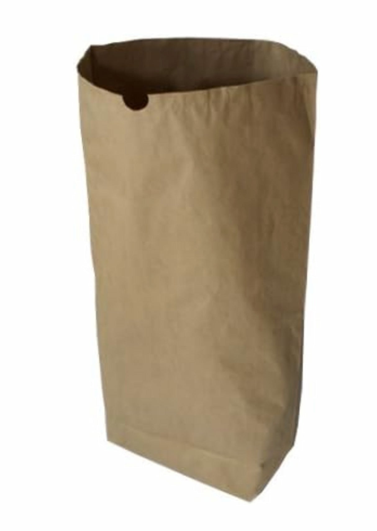 100 Papiersäcke braun, 2-lagig 95x70+25 cm, o. Druck, 480144