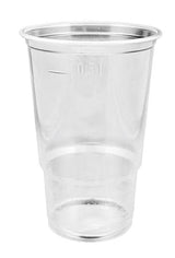800 Trinkbecher PP, klar-glatt, mit Eichstrich, transparent, 500 ml, 08108
